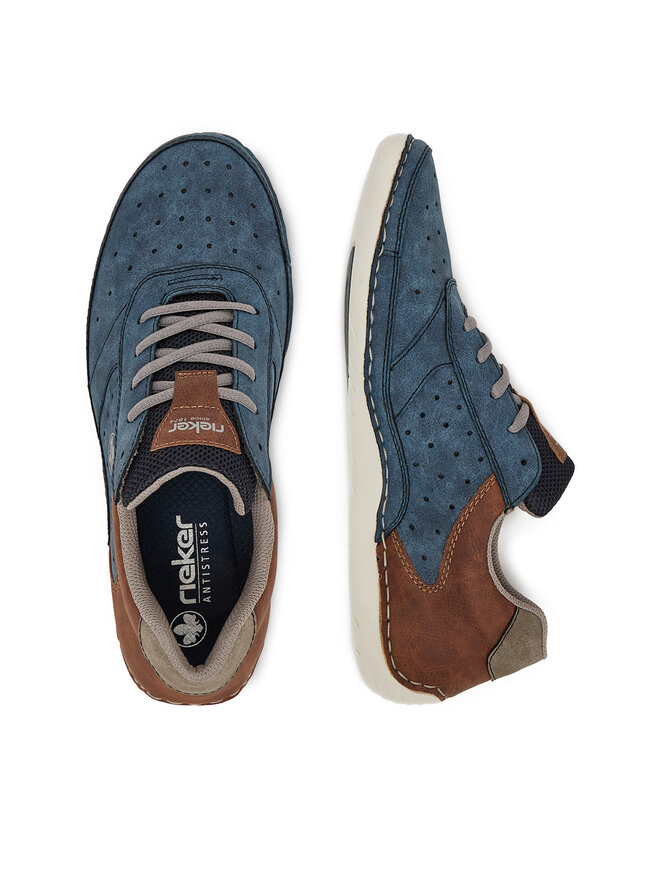 Rieker Pantofi Rieker 07506-16 Bleumarin