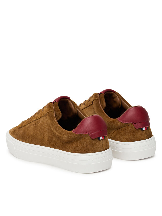 Tommy Hilfiger Αθλητικά Tommy Hilfiger Premium Dress Cupsole FM0FM05573 Καφέ