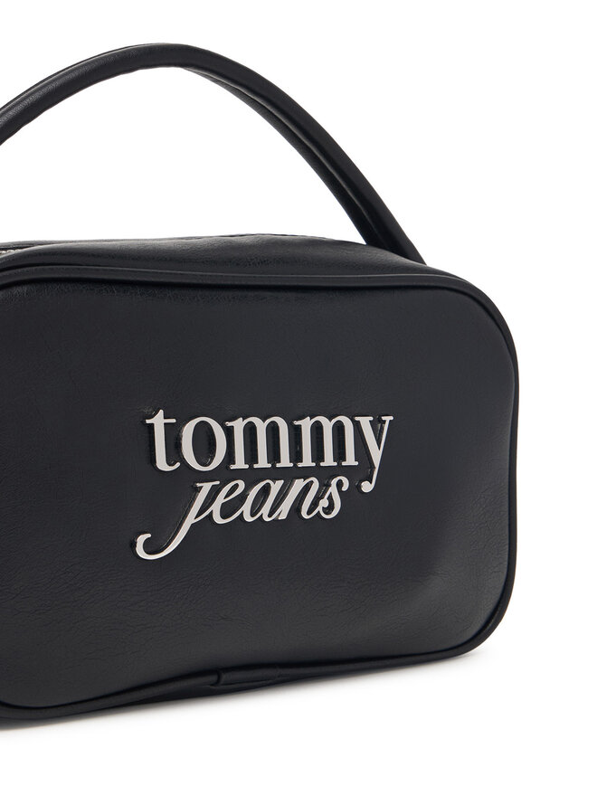 Tommy Jeans Handtasche Tommy Jeans Tjw Bold Script Camera Bag AW0AW19053 Schwarz