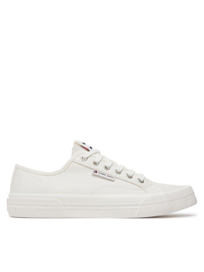 Tommy Jeans Sneakers aus Stoff Tommy Jeans EM0EM01365 Weiß