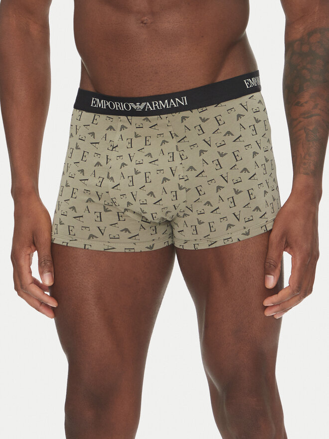 Emporio Armani Underwear Emporio Armani Underwear Σετ μποξεράκια 3 τμχ EM000260 AF10800 MC112 Πράσινο