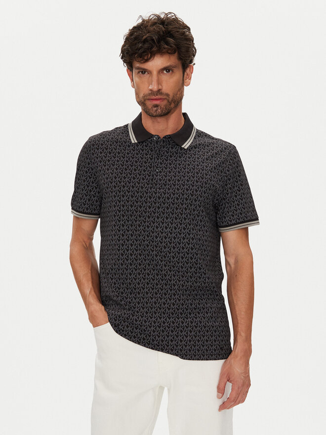 Michael Kors Michael Kors Polo CS550V85KS Crna Regular Fit