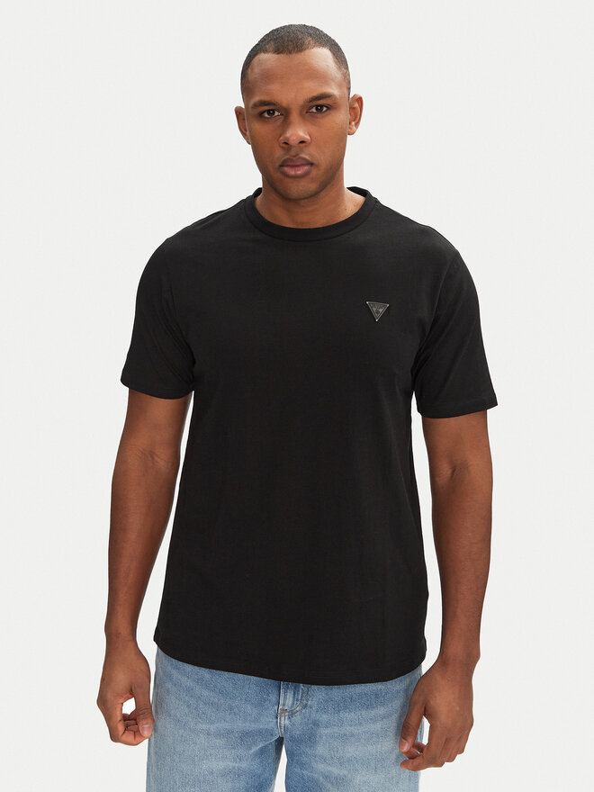 Guess Guess T-Shirt F3GI00 K8HM0 Schwarz Regular Fit