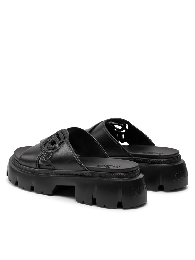 KARL LAGERFELD Papucs KARL LAGERFELD KL83504 Fekete