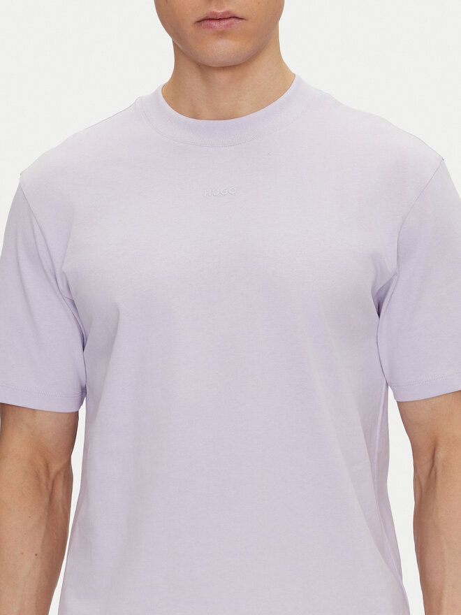 HUGO HUGO Marškinėliai Dapolino 50488330 Violetinė Relaxed Fit