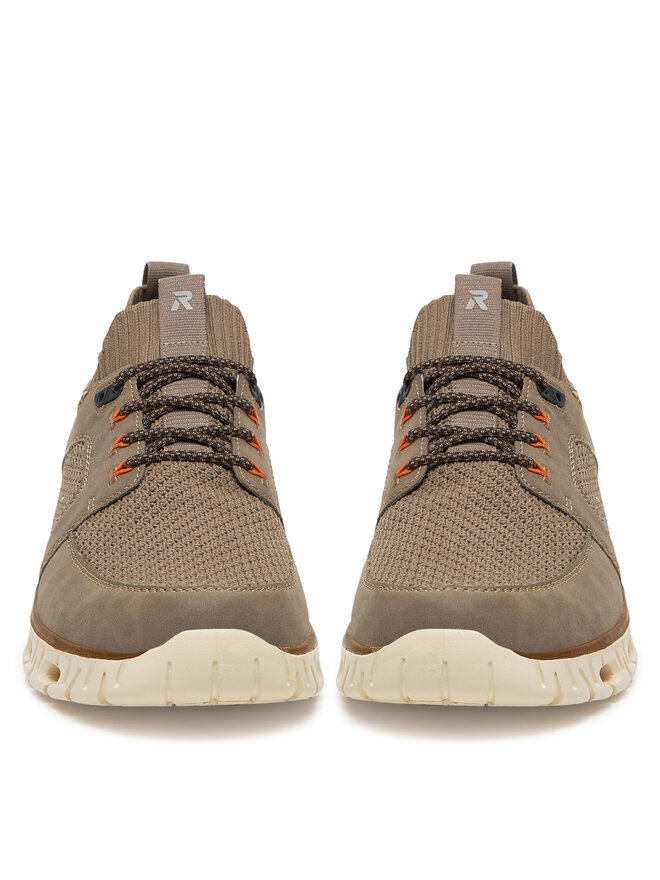Rieker Sneakersy Rieker 04351-64 Sivá