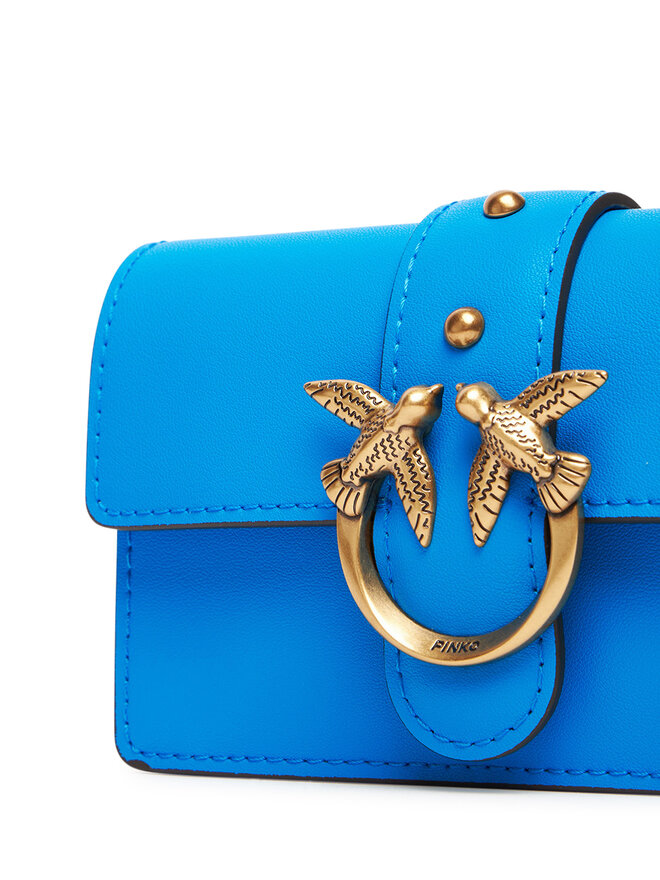 PINKO Handtasche PINKO Love One Micro C . AI 24-25 PCPL 100064 A0F1 Blau