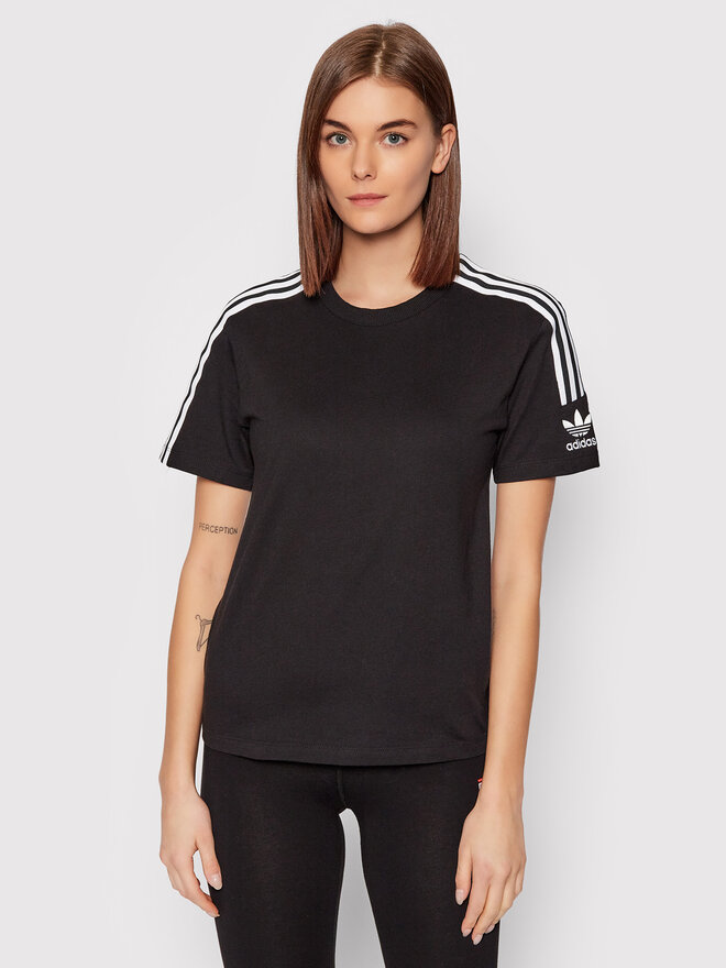 adidas adidas Marškinėliai Tight Tee HF7457 Juoda Regular Fit