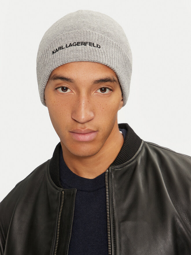 KARL LAGERFELD Шапка KARL LAGERFELD 246M3320 Сив