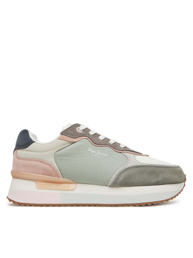 Pepe Jeans Sneakersy Pepe Jeans PLS60034 Zielony