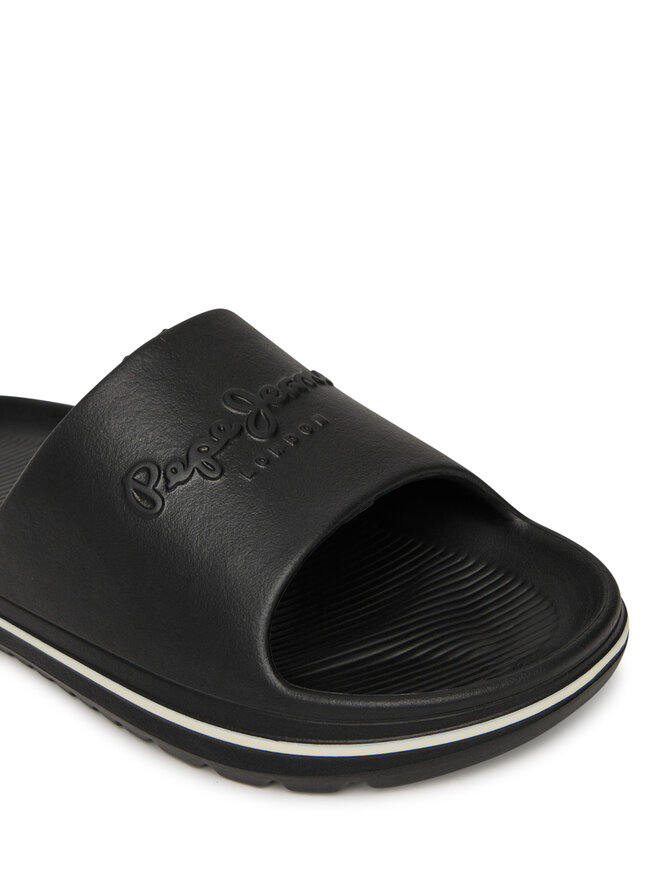 Pepe Jeans Šľapky Pepe Jeans Beach Slide M PMS70159 Čierna