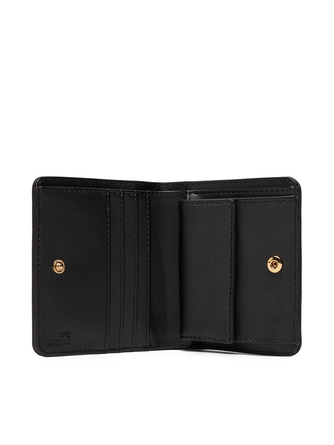 LOVE MOSCHINO Μικρό Πορτοφόλι Γυναικείο LOVE MOSCHINO JC5604PP1NLI0000 Μαύρο