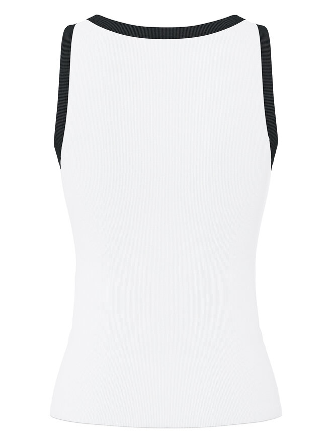 Pieces Pieces Felső May 17154484 Fehér Slim Fit