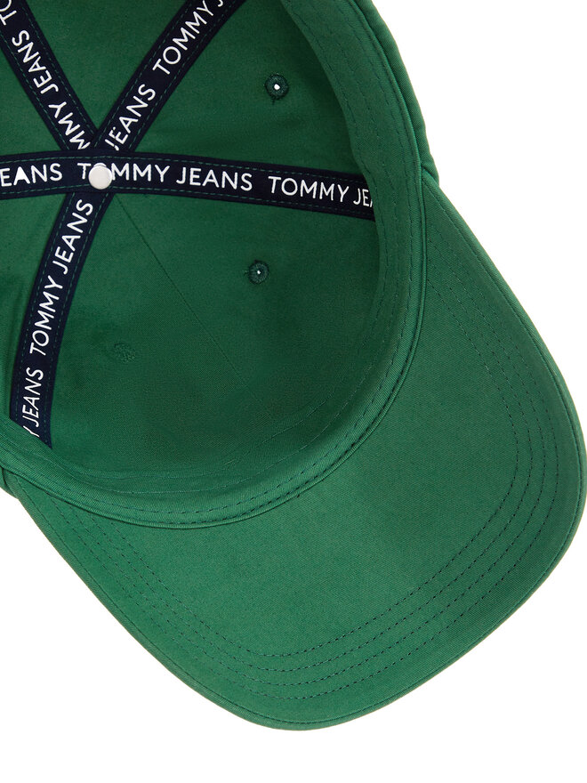 Tommy Jeans Czapka z daszkiem Tommy Jeans Tjm Heritage Core Cap AM0AM12933 Zielony
