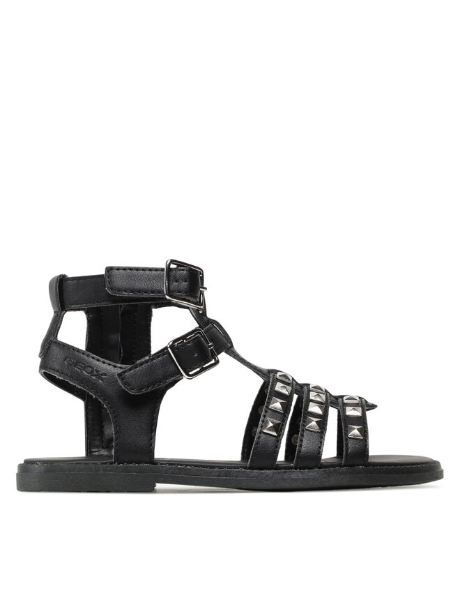 Geox Сандали Geox J S.Karly G. C J2535C 000BC C9999 M Черен