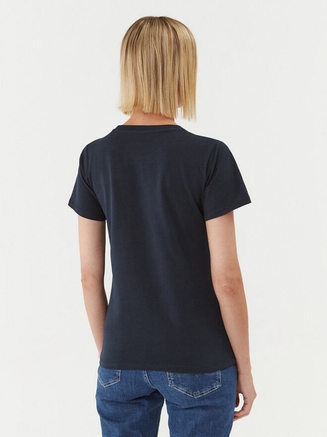 Pepe Jeans Pepe Jeans Póló Wendys PL505710 Sötétkék Regular Fit