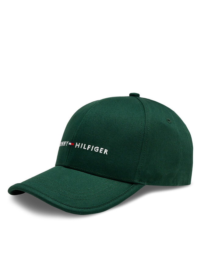 Cap Tommy Hilfiger Th Skyline Cotton 6 Panel Cap AM0AM12304 Grun eschuhe
