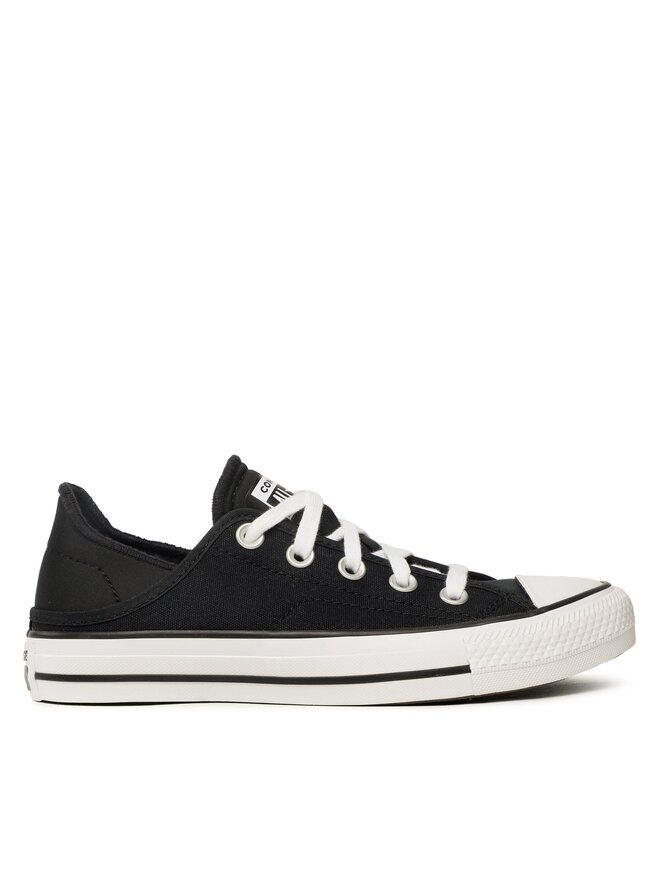 Black converse female discount