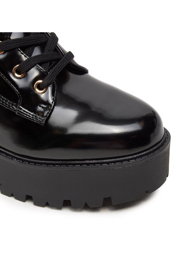 Guess Botki Guess Vaires FLTSOM PAT10 Czarny