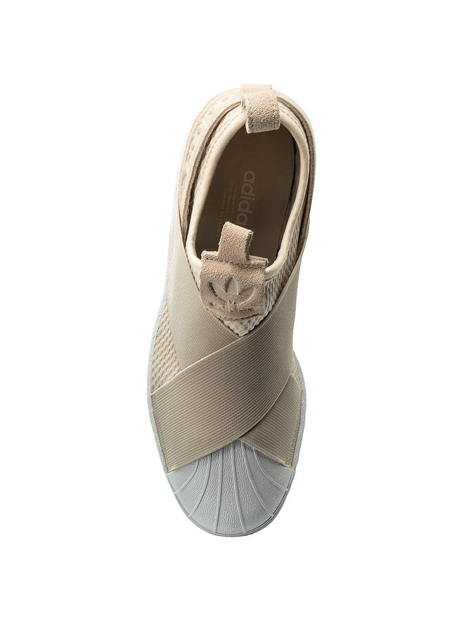 adidas Laisvalaikio batai adidas Superstar SlipOn W CQ2383 Smėlio