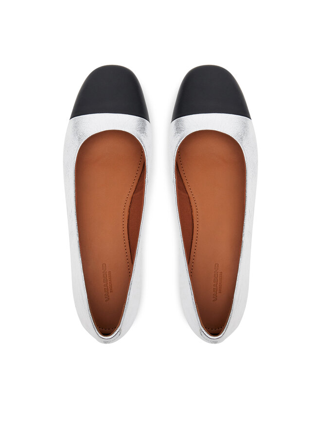 Vagabond Shoemakers Baleriny Vagabond Shoemakers Jolin 5508-619-72 Srebrny