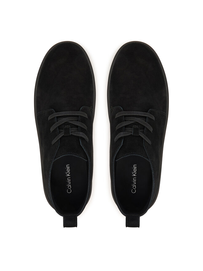 Calvin Klein Schnürschuhe Calvin Klein Hybrid Clean Mid Lace Up Su HM0HM02254 Schwarz