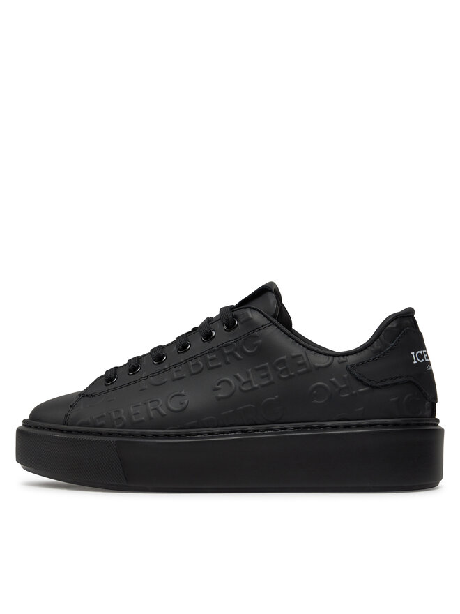 Iceberg Sneakersy Iceberg Bozema ID2112 Čierna