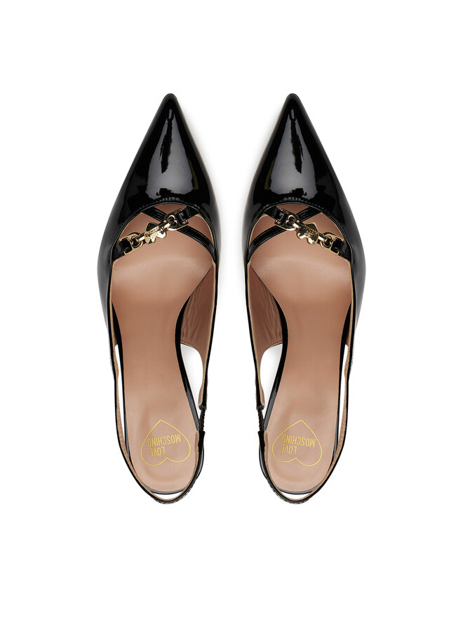 LOVE MOSCHINO Sandale LOVE MOSCHINO JA10079G1MIH0000 Negru