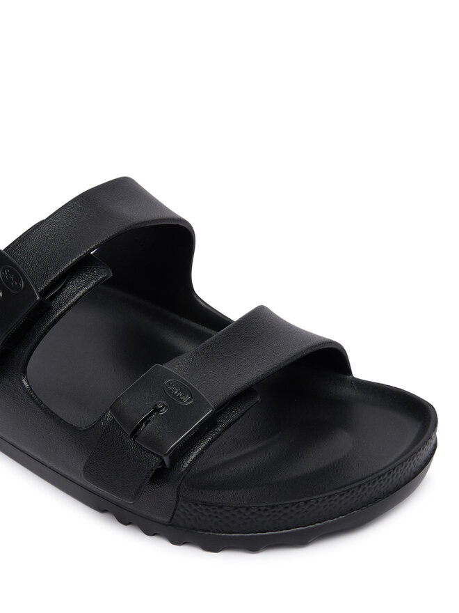 Scholl Pantoletten Scholl Bahia Man Med. MF31420 Schwarz