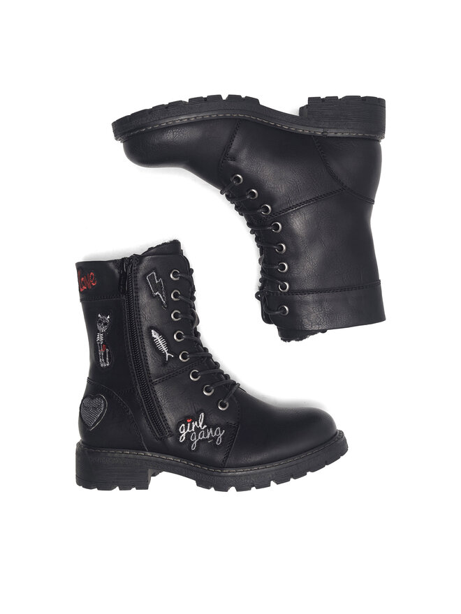 Nelli Blu Bakancs Nelli Blu CS2665-06A Fekete
