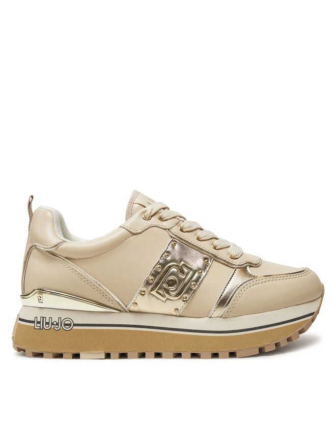Liu Jo Sneakersy Liu Jo Maxi Wonder 71 BF4003 P0102 Béžová