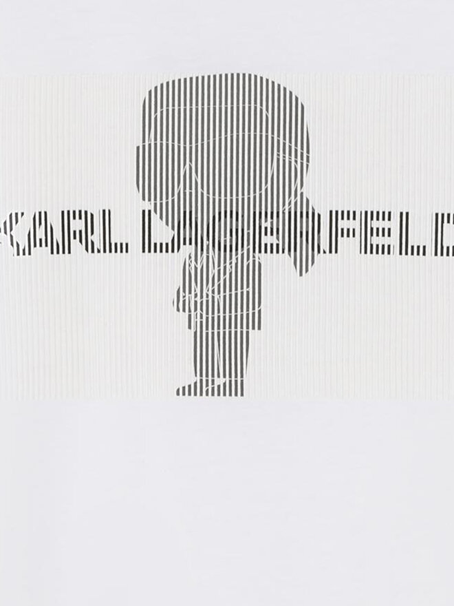 Karl Lagerfeld Kids Karl Lagerfeld Kids Camiseta Z30239 D Blanco Regular Fit