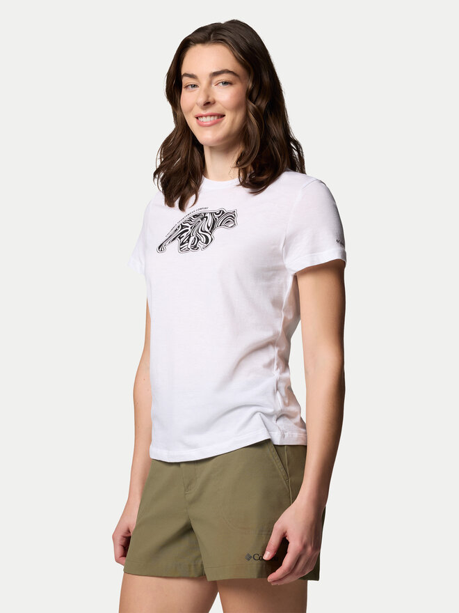 Columbia Columbia Camiseta Ruby Springs™ 2120061 Blanco Regular Fit