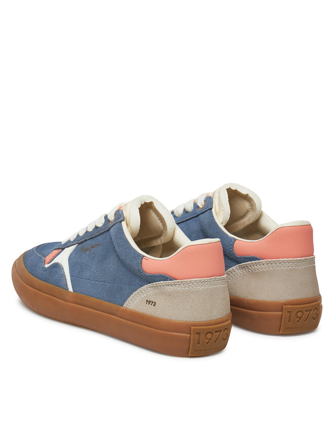 Pepe Jeans Снікерcи Pepe Jeans Travis City W PLS31592 Голубий