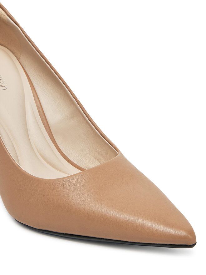 Calvin Klein Γόβες Calvin Klein Heel Pump 90 - Lth HW0HW02336 Καφέ