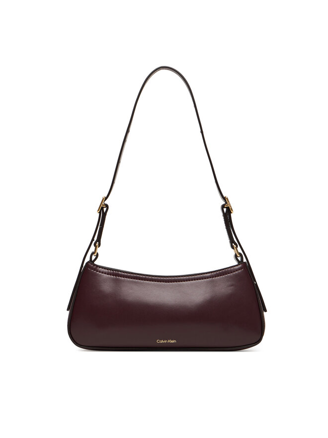 Calvin Klein Ročna torba Calvin Klein Ck Small Shoulder Bag LV04F3170G Bordo rdeča