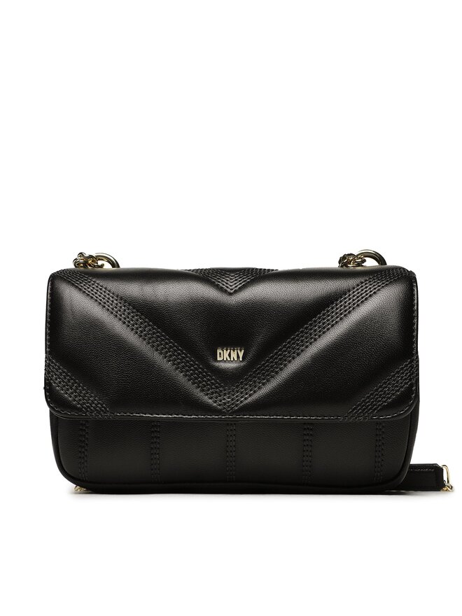 Torebka DKNY Becca Md Flap Should R313BW79 Czarny | eobuwie