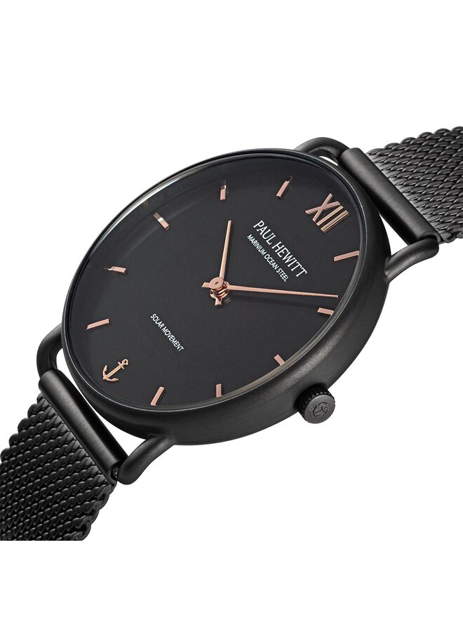 Paul Hewitt Часовник Paul Hewitt Sailor PH-W-0314 Черен