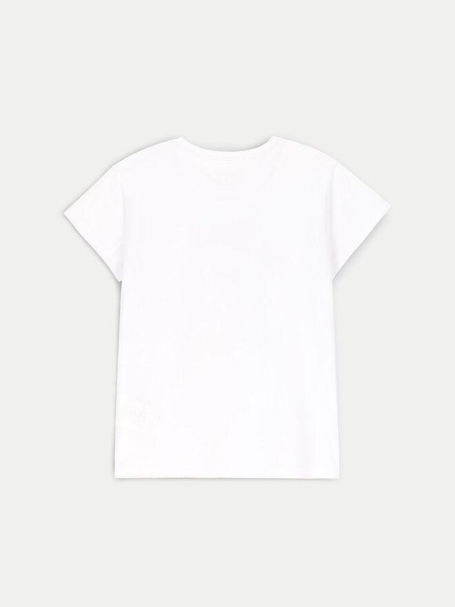 Coccodrillo Coccodrillo Camiseta ZC4143205VGA Blanco Regular Fit