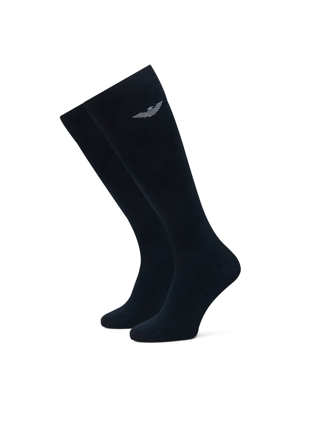 Emporio Armani Underwear Lange Socken Emporio Armani Underwear EM000556 AF14446 MB082 Dunkelblau