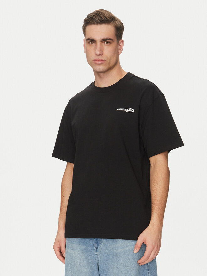 Karl Kani Karl Kani Marškinėliai Resist Love 60300349 Juoda Relaxed Fit