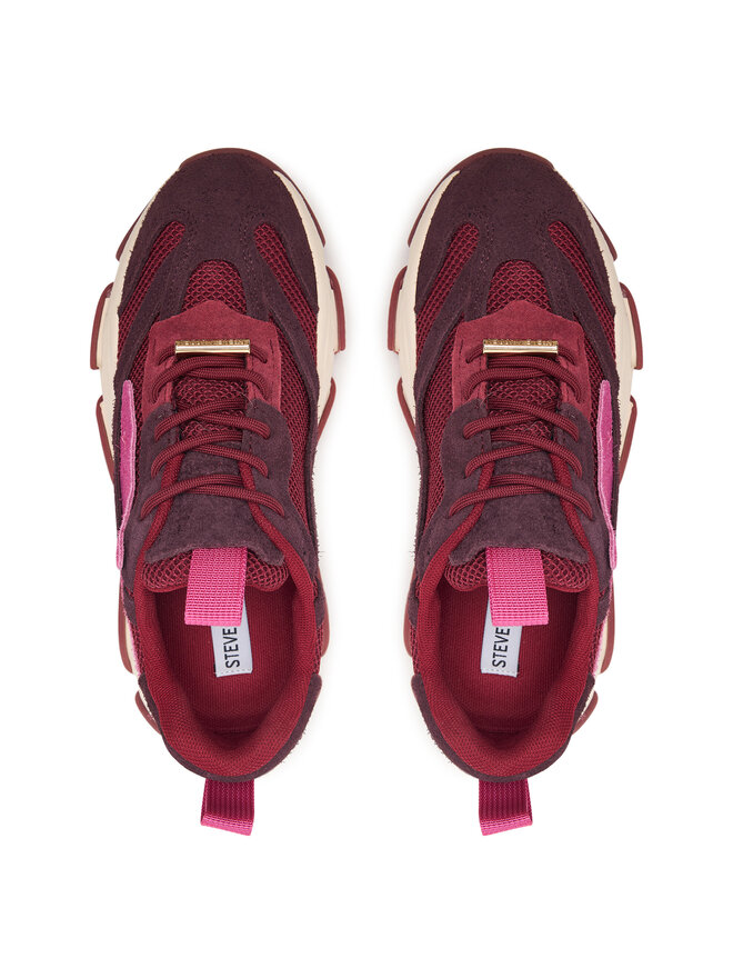 Steve Madden Снікерcи Steve Madden 11004652 Бордовий