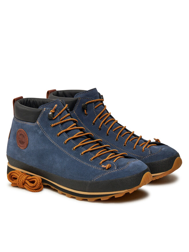 Lomer Bakancs Lomer Bio Naturale Mid Mtx Suede 50085/A Sötétkék