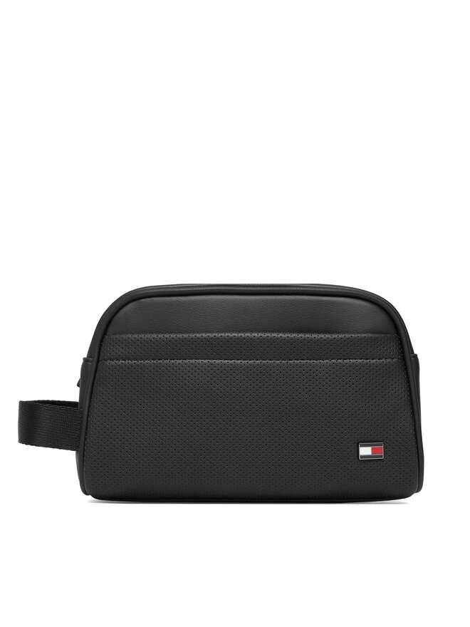 Tommy Hilfiger Kosmetiktasche Tommy Hilfiger Th Foundation Washbag AM0AM14764 Schwarz