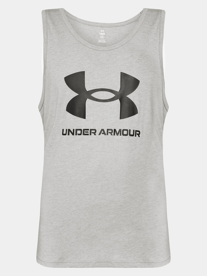 Under Armour Under Armour Trikó Ua Sportstyle Logo Tank 1382883-035 Szürke Loose Fit