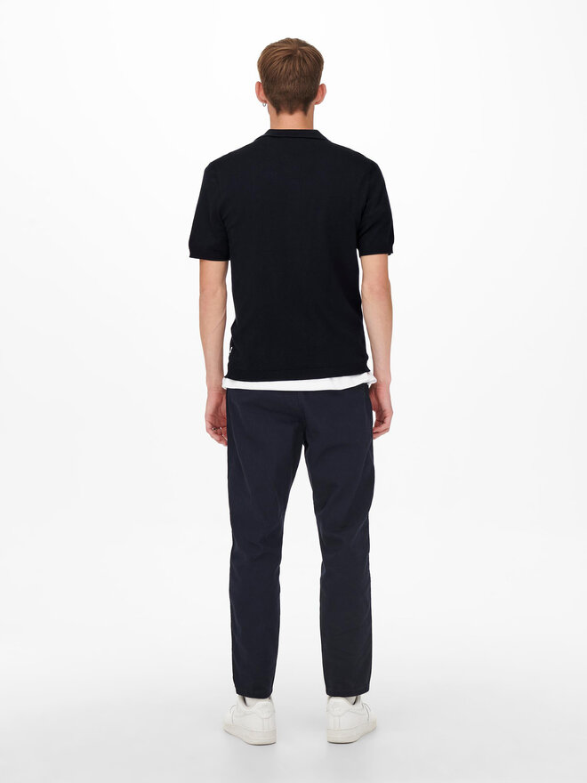 Only & Sons Only & Sons Poloshirt Wyler 22022219 Dunkelblau Regular Fit