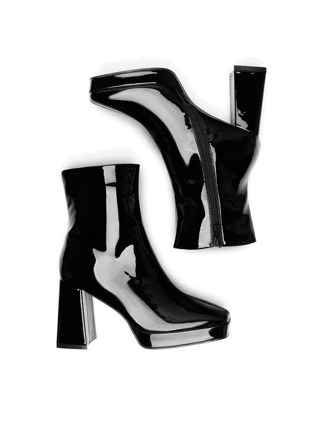 DeeZee Μποτάκια DeeZee WM07022024 Μαύρο