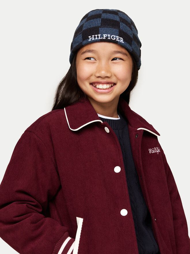Tommy Hilfiger Шапкa Tommy Hilfiger AU0AU01932 Голубий