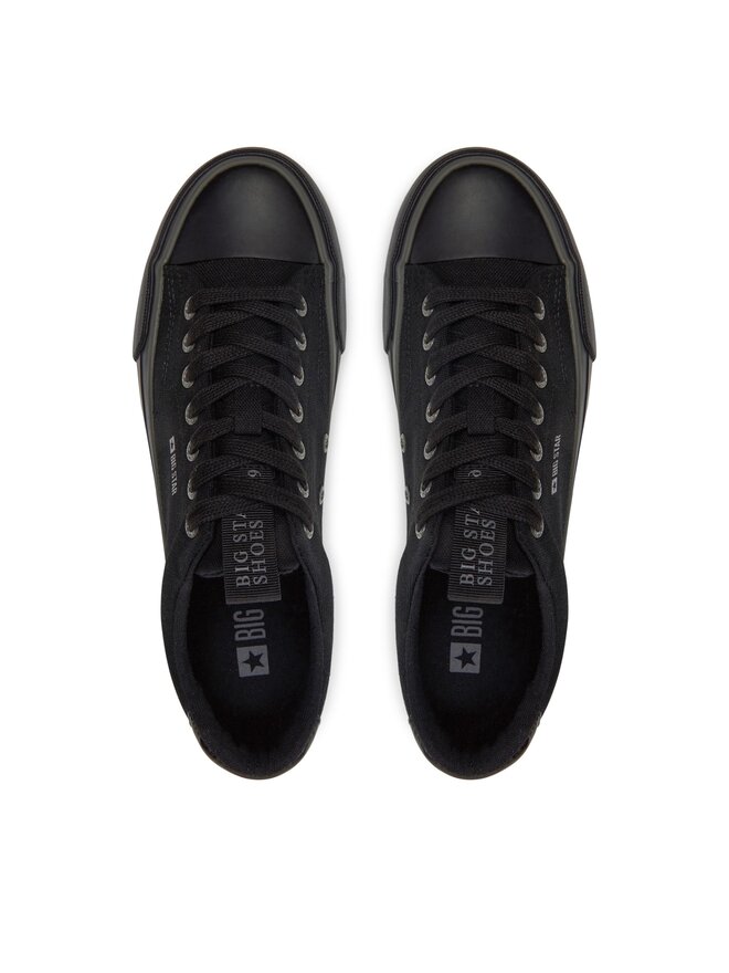 Big Star Shoes Кецове Big Star Shoes NN174005 Черен