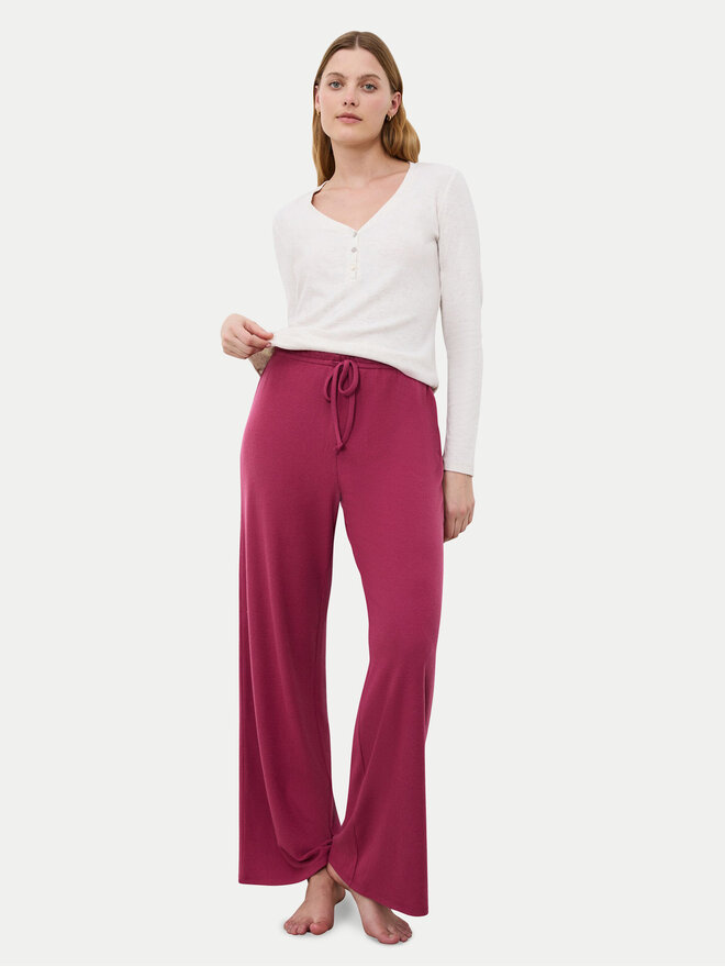 Triumph Triumph Pizsama nadrág Mix&Match 10225049 Bordó Regular Fit